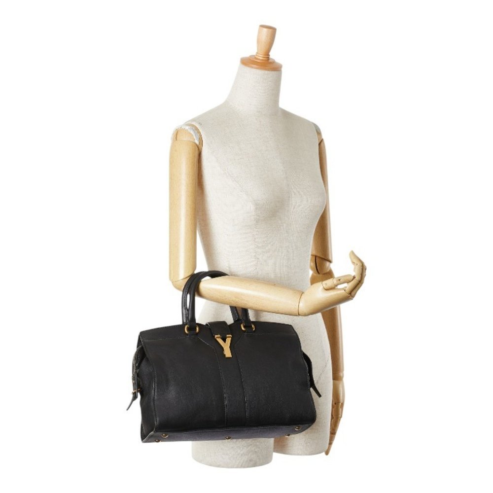 SAINT LAURENT Black Leather Bag - Picture 13 of 13